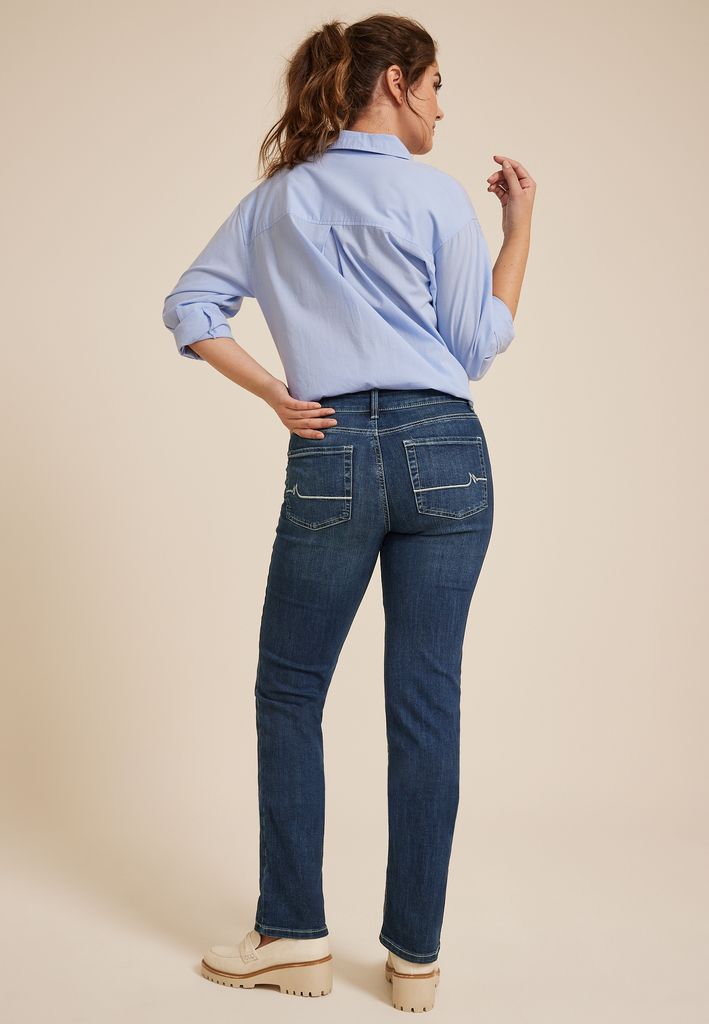 m jeans by maurices™ Classic Straight Mid Rise Jean - Image 2