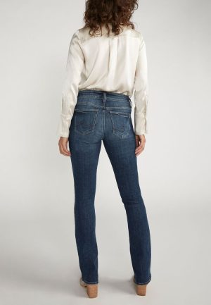 Silver Jeans Co.&reg; Elyse Comfort Mid Rise Slim Boot Jean