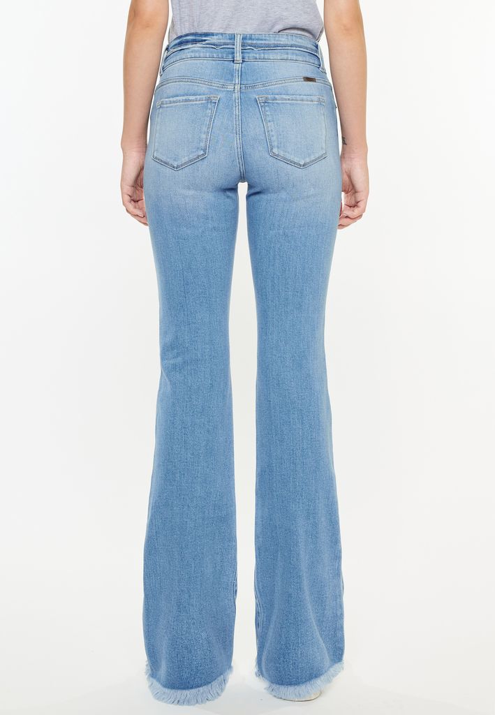 KanCan™ High Rise Curvy Double Button Bootcut Jean - Image 2