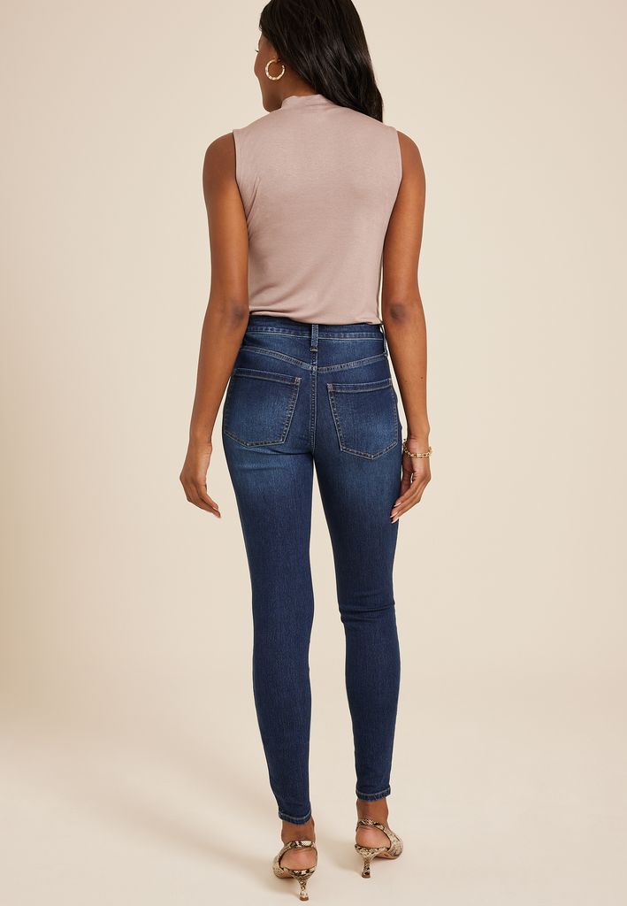 Everflex™ Dark High Rise Super Skinny Jean - Image 2