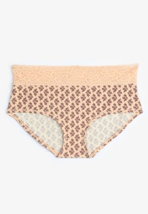 Simply Comfy Cotton Floral Boybrief Panty