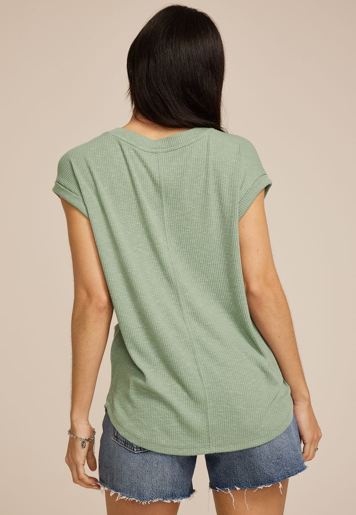 24/7 Berkley V Neck Tee - Image 2