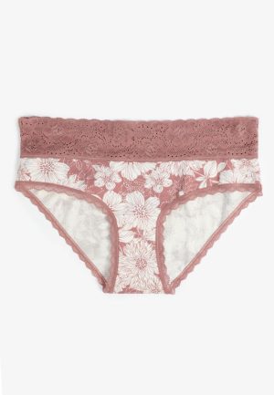 Simply Comfy Cotton Floral Hipster Panty