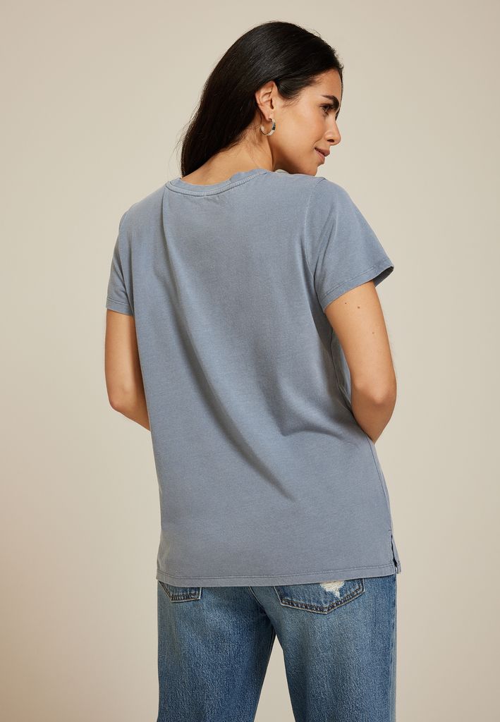 Floral Moon Classic Fit Graphic Tee - Image 2