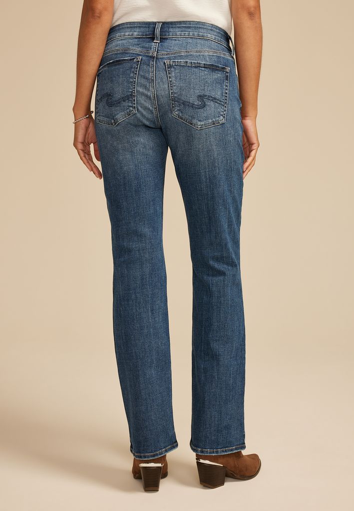 Silver Jeans Co.® Suki Curvy Mid Rise Slim Boot Jean - Image 2