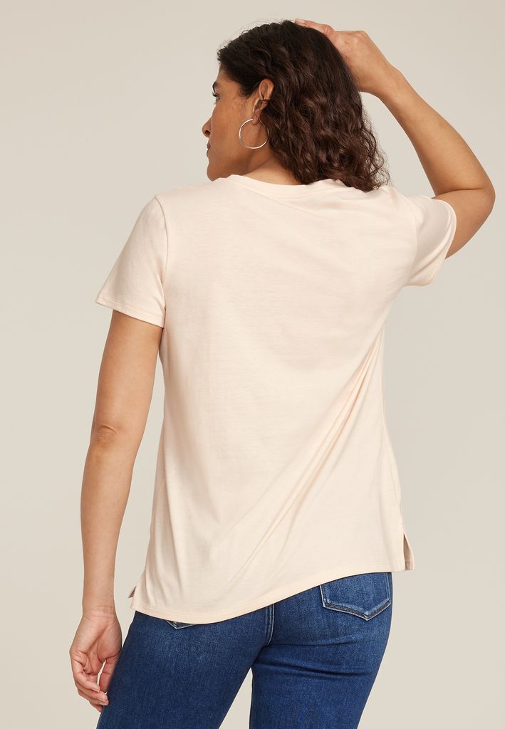 Peanuts Snoopy Sunflower Classic Fit Graphic Tee - Image 2