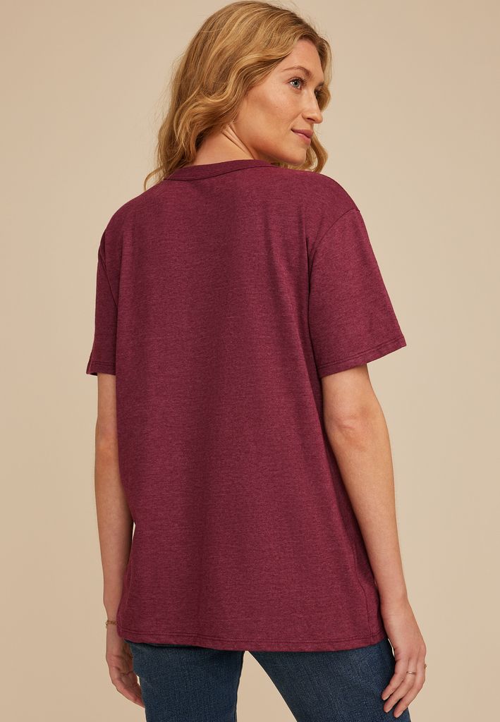 Faith Family Forever Oversized Fit Graphic Tee - Image 2