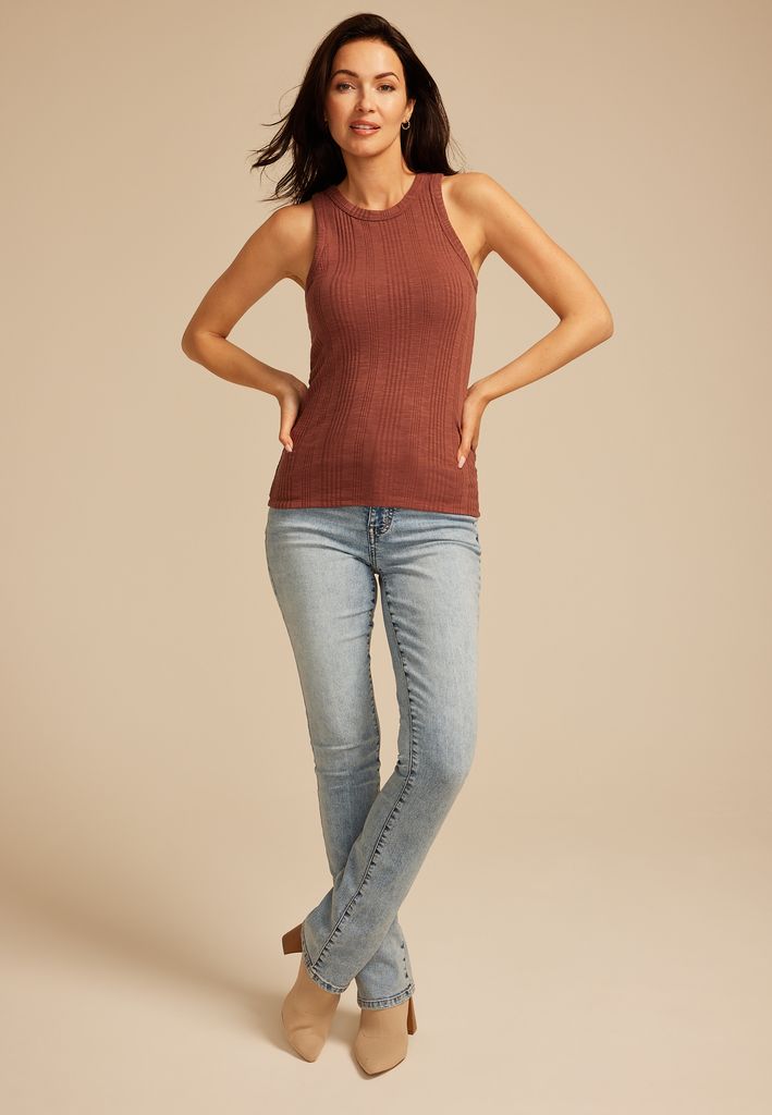 24/7 Highline Variegated Ribbed Tank Top