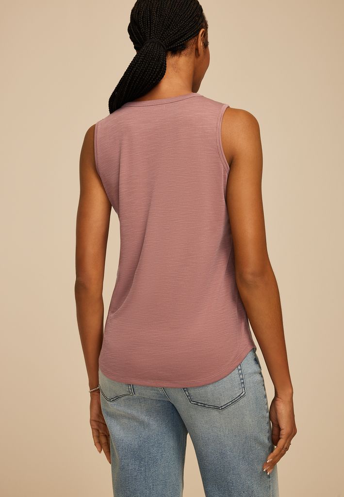 Smocked Yoke Tank Top - Image 2