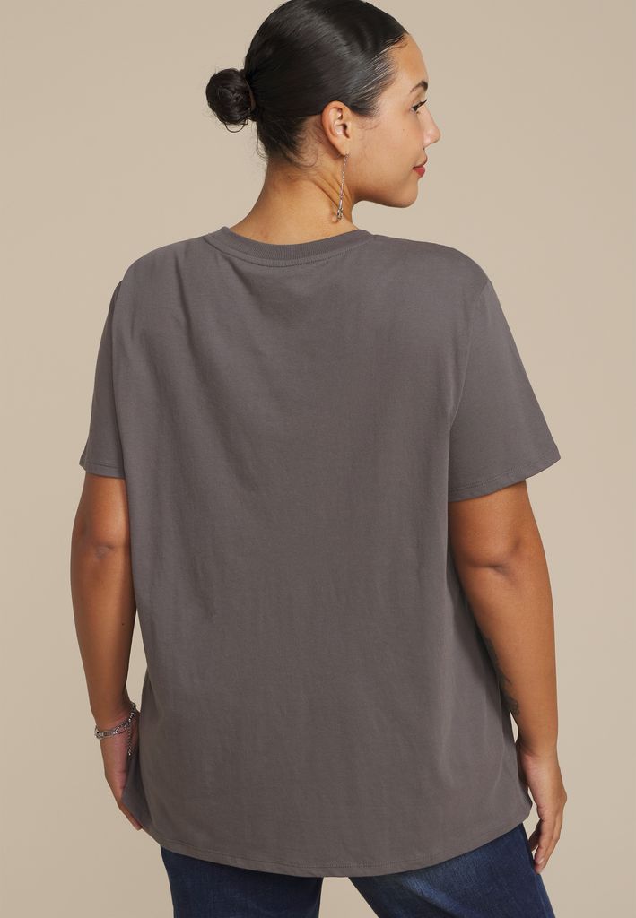 Plus Size Bowie Oversized Fit Graphic Tee - Image 2