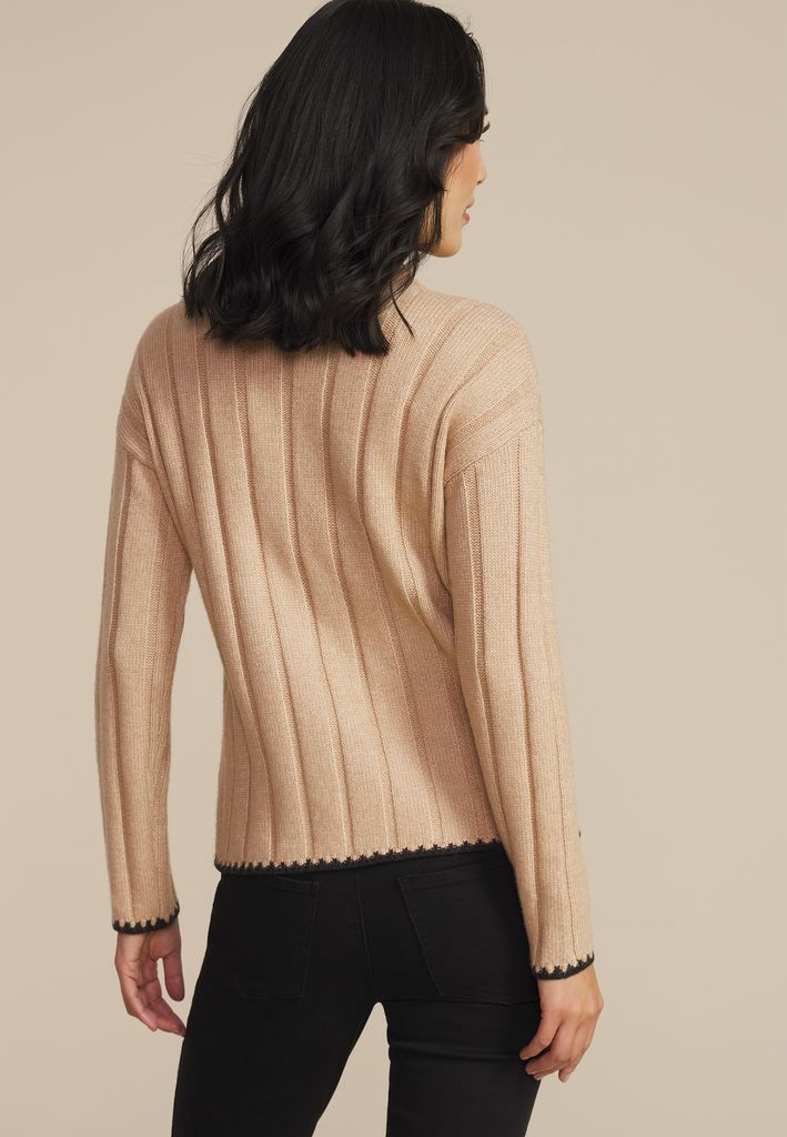 Whipstitch Mock Neck Sweater? - Image 2