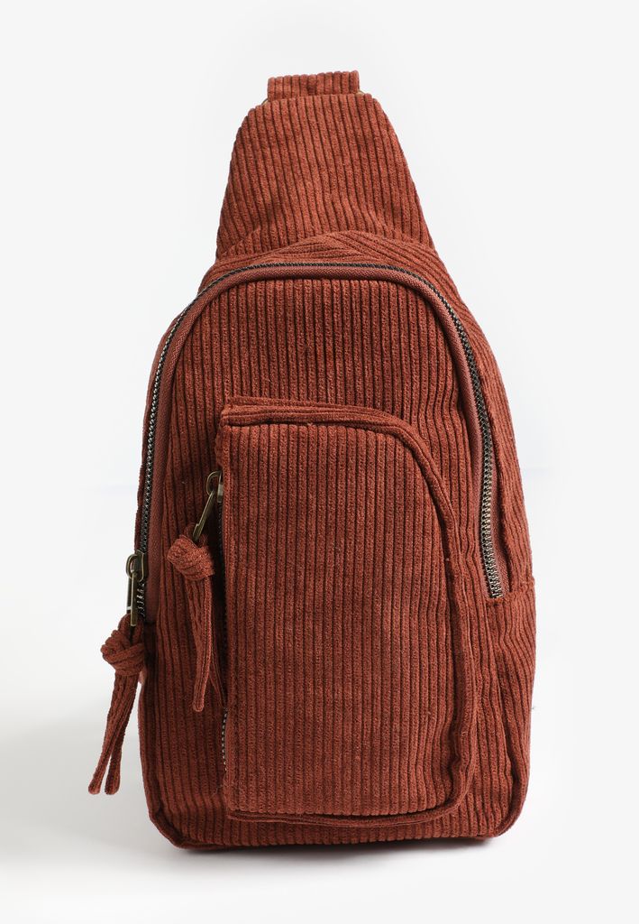 Corduroy Sling Bag - Image 2