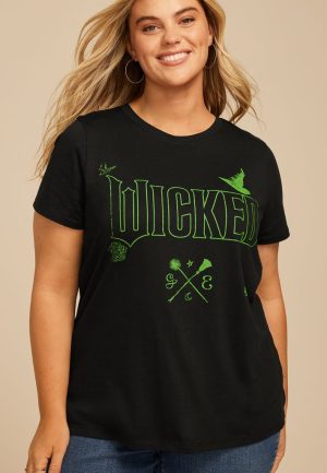Plus Size Wicked Classic Fit Graphic Tee