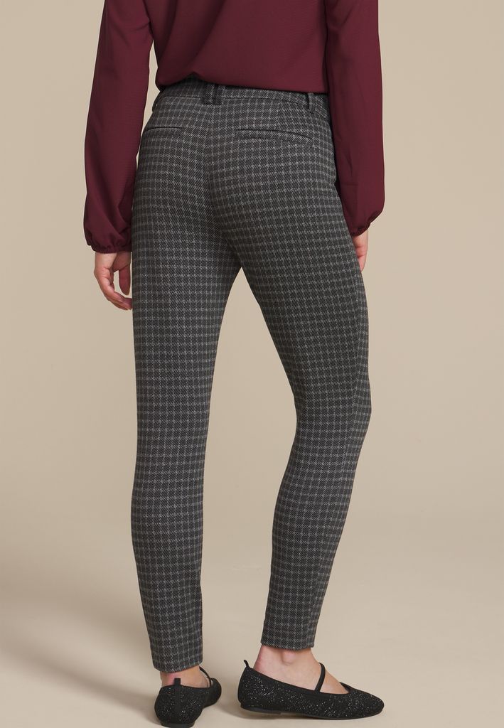 Windowpane Ponte Skinny Pant - Image 2