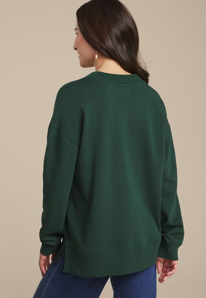 Willowsoft Holly Jolly Relaxed Fit Sweatshirt - Image 2