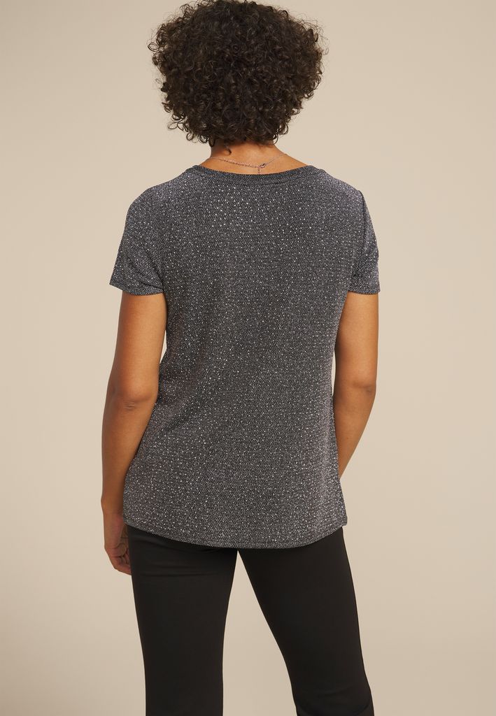 Studio Y Rhinestone Sparkle Tee - Image 2