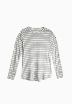 Plus Size Ribbed Tunic Top