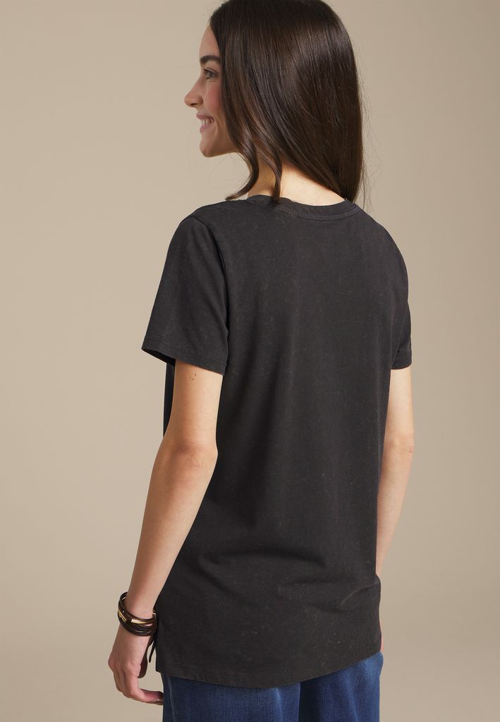 Floral Classic Fit Graphic Tee - Image 2