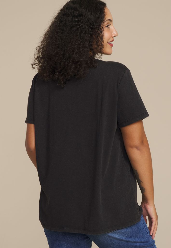 Plus Size Music is Medicine Oversized Fit Graphic Tee - Image 2