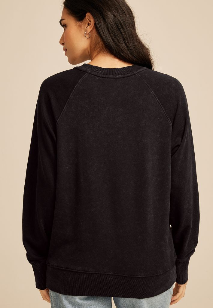 Good Moms Say Bad Words Relaxed Fit Sweatshirt - Image 2