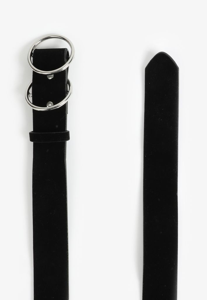 Plus Size Reversible O Ring Buckle Belt - Image 2