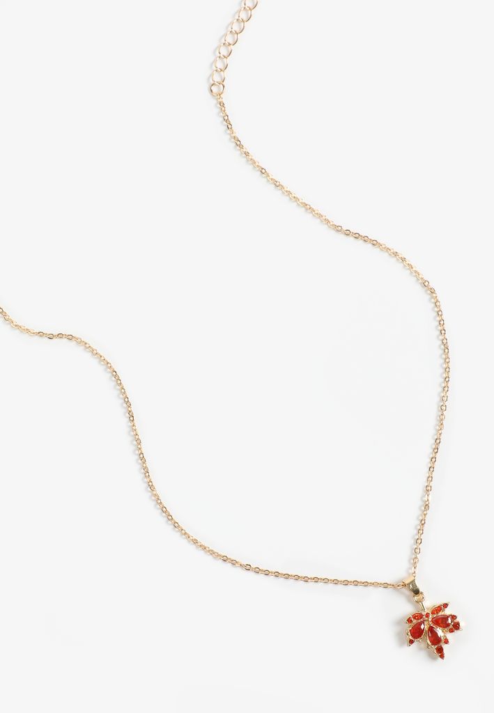 Maple Leaf Dainty Necklace
