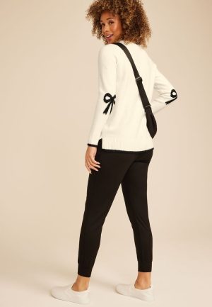 Bow Sleeve Sweater