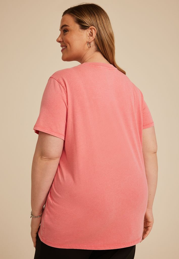 Plus Size Def Leppard Love Bites Oversized Fit Graphic Tee - Image 2